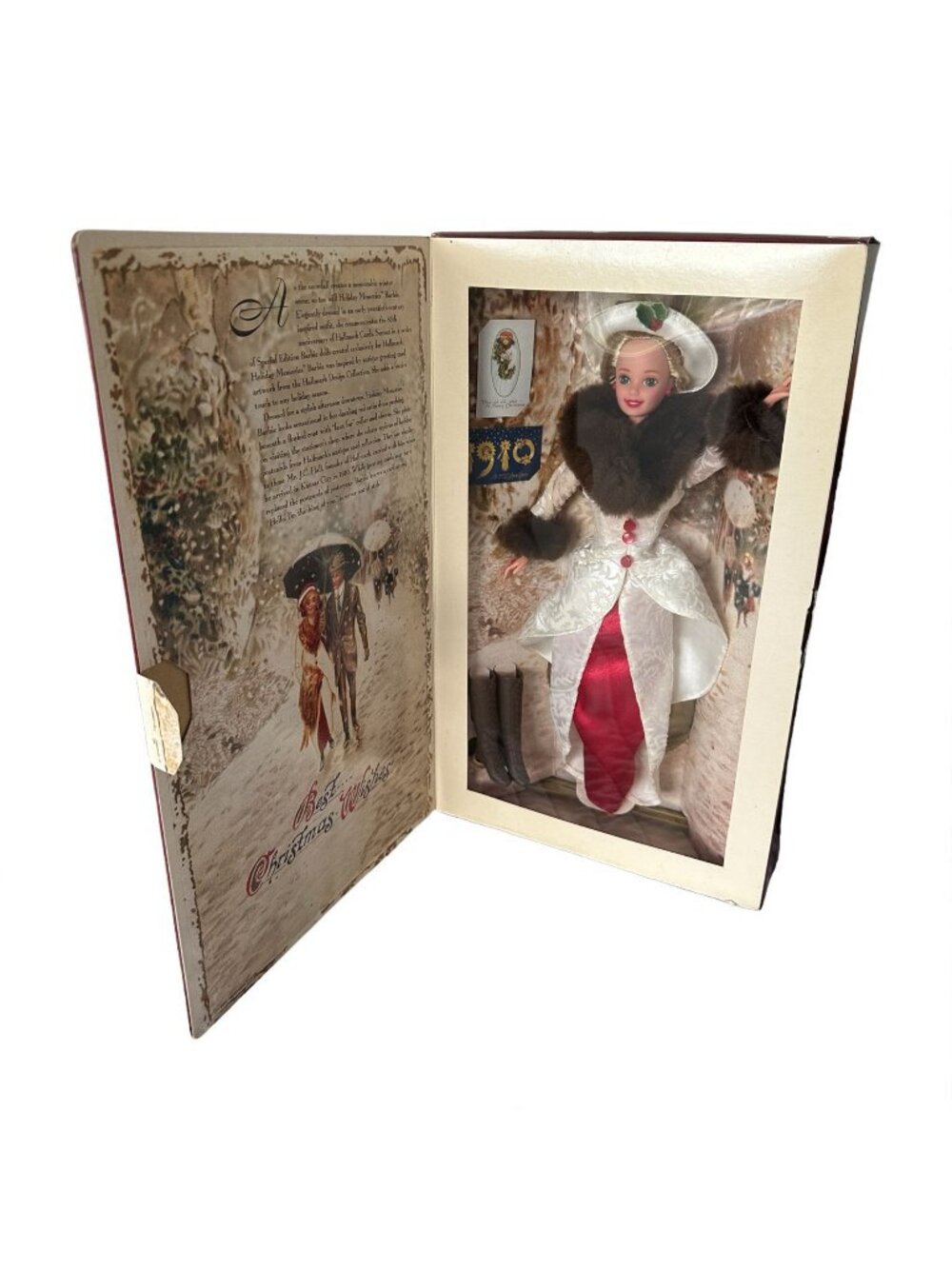 MATTEL Holiday Memories 1885 Hallmark Barbie Doll NEW NIB